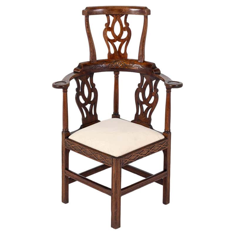 Corne Rchair 18th Century Oak Corner Chair, Circa 1790 For Sale at 1stDibs | corner ...