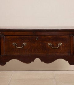 Late 18th Century English Oak Dresser Base