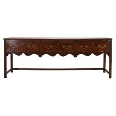 Late 18th Century English Oak Dresser Base
