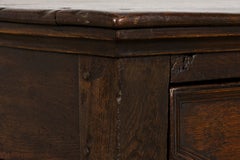 Late 18th Century English Oak Dresser Base or Server, 1780