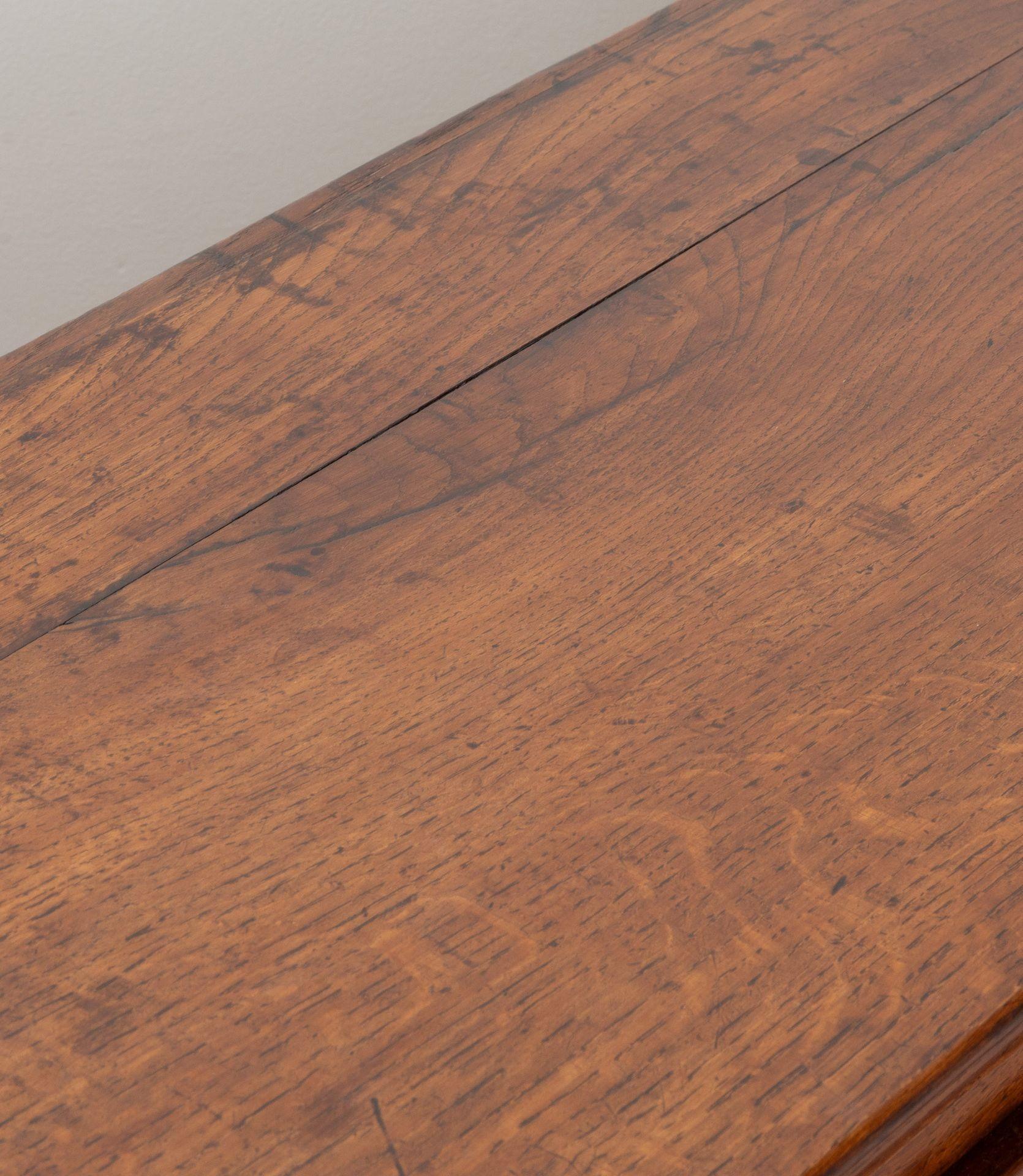 Late 18th Century English Oak Side Table 6