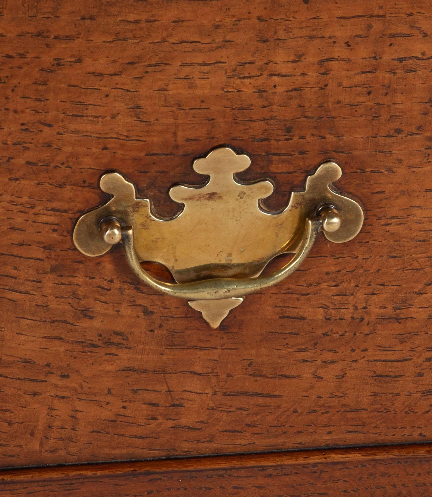 Late 18th Century English Oak Side Table 4
