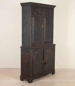 Late 18th Century English Painted Cupboard