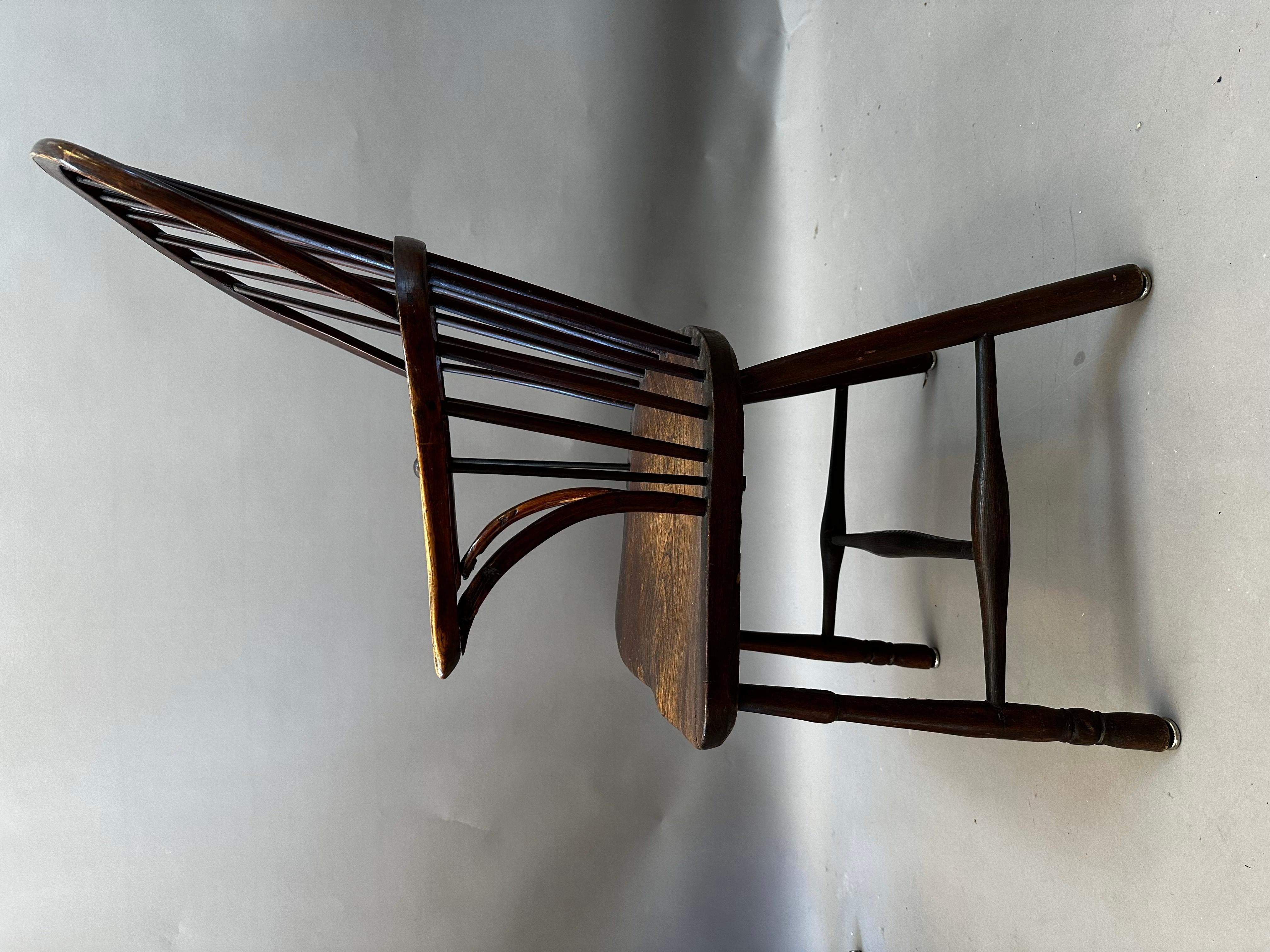  Englischer Windsor-Sessel des späten 18. Jahrhunderts (Patiniert) im Angebot