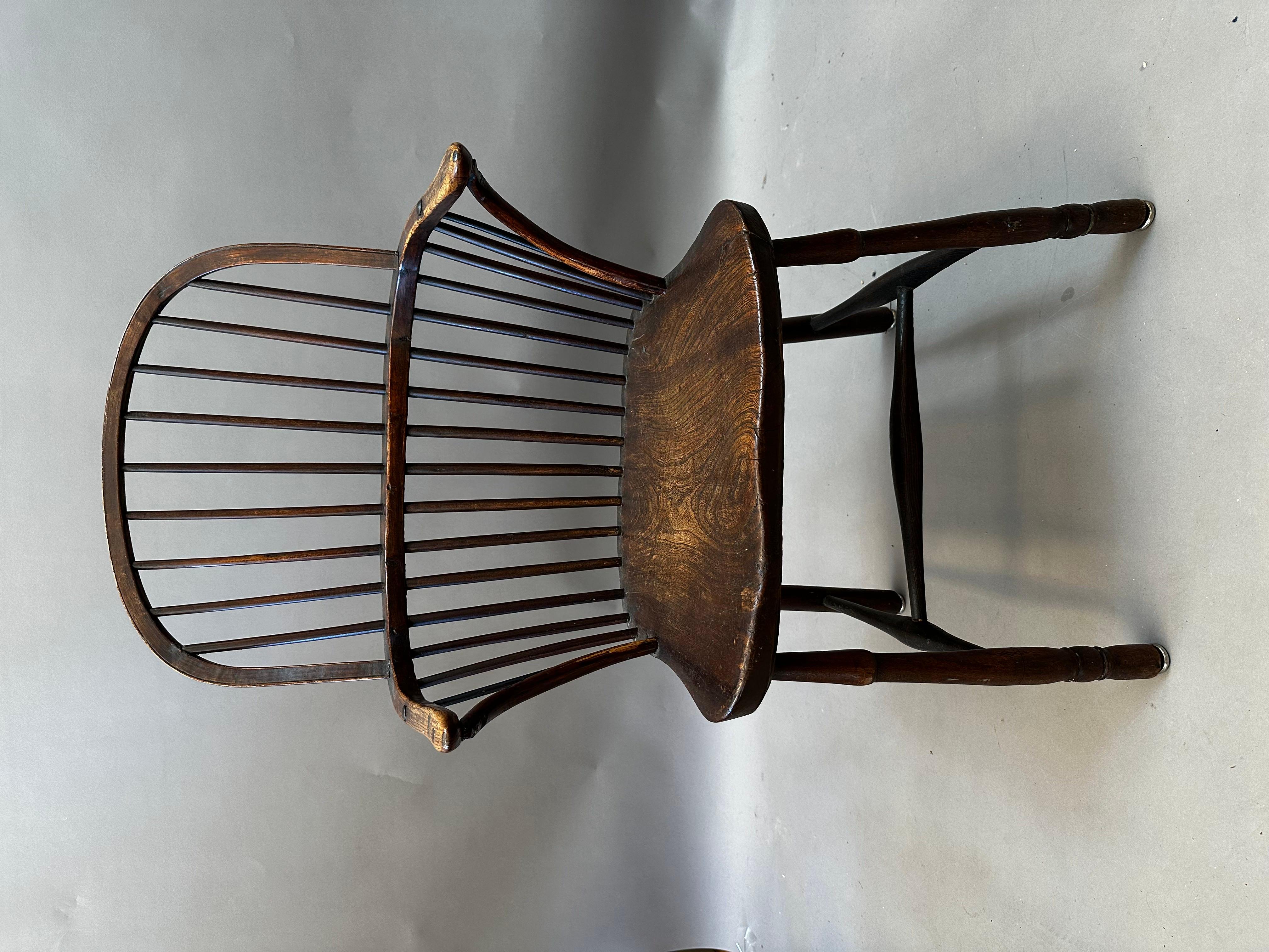  Late 18th Century English Windsor Armchair For Sale 2
