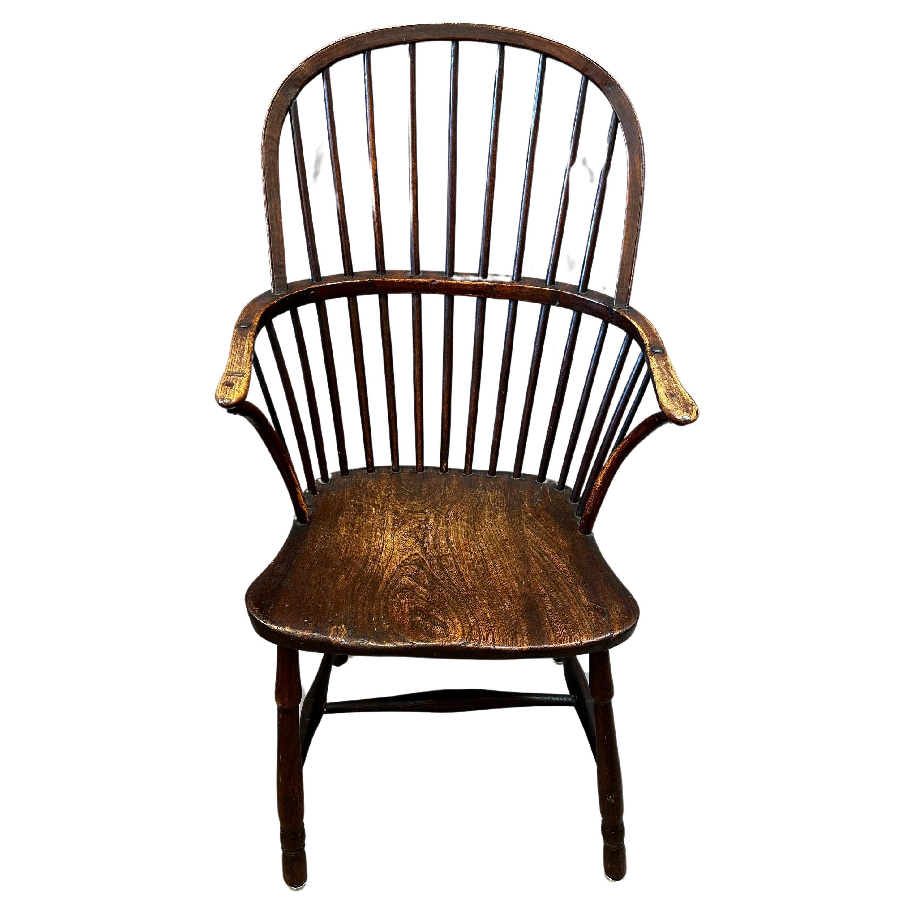  Late 18th Century English Windsor Armchair For Sale