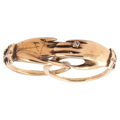 Late 18th Century Fede Gimmel Ring