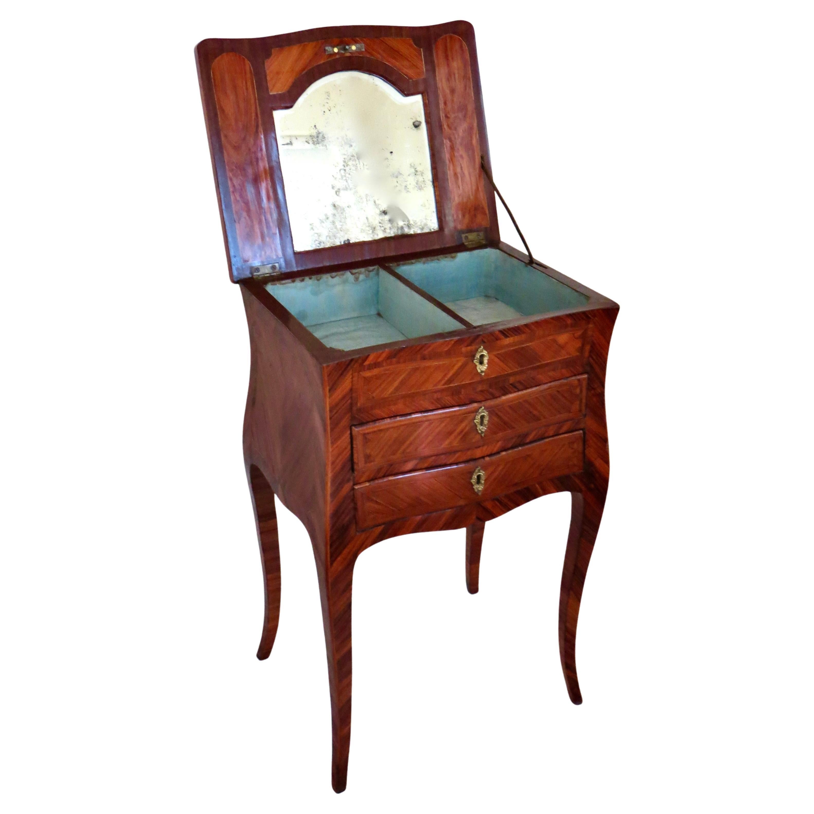 Table de travail Louis XV de la fin du XVIIIe siècle, Circa 1775 en vente