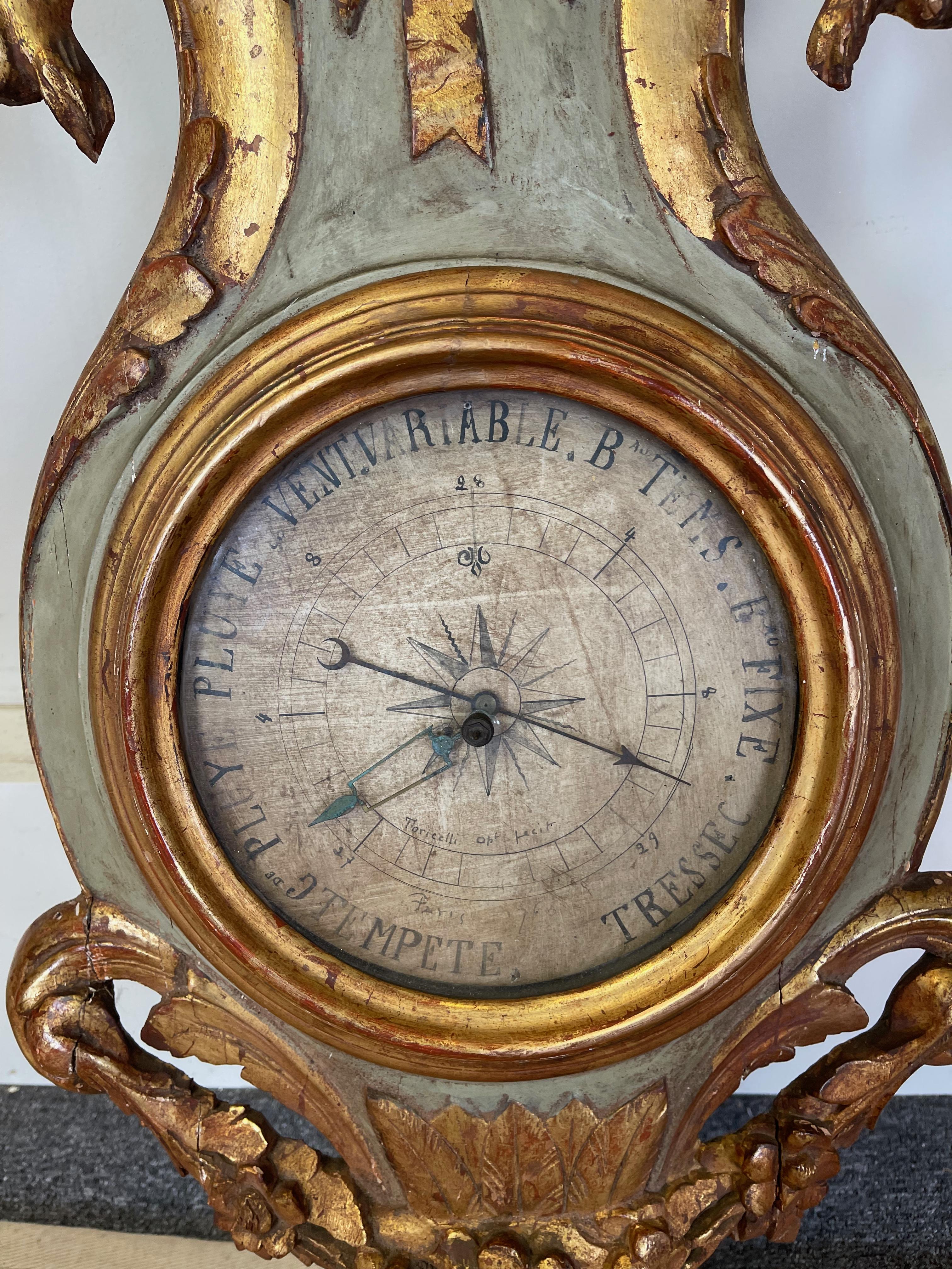 Late 18th Century French Barometer 4