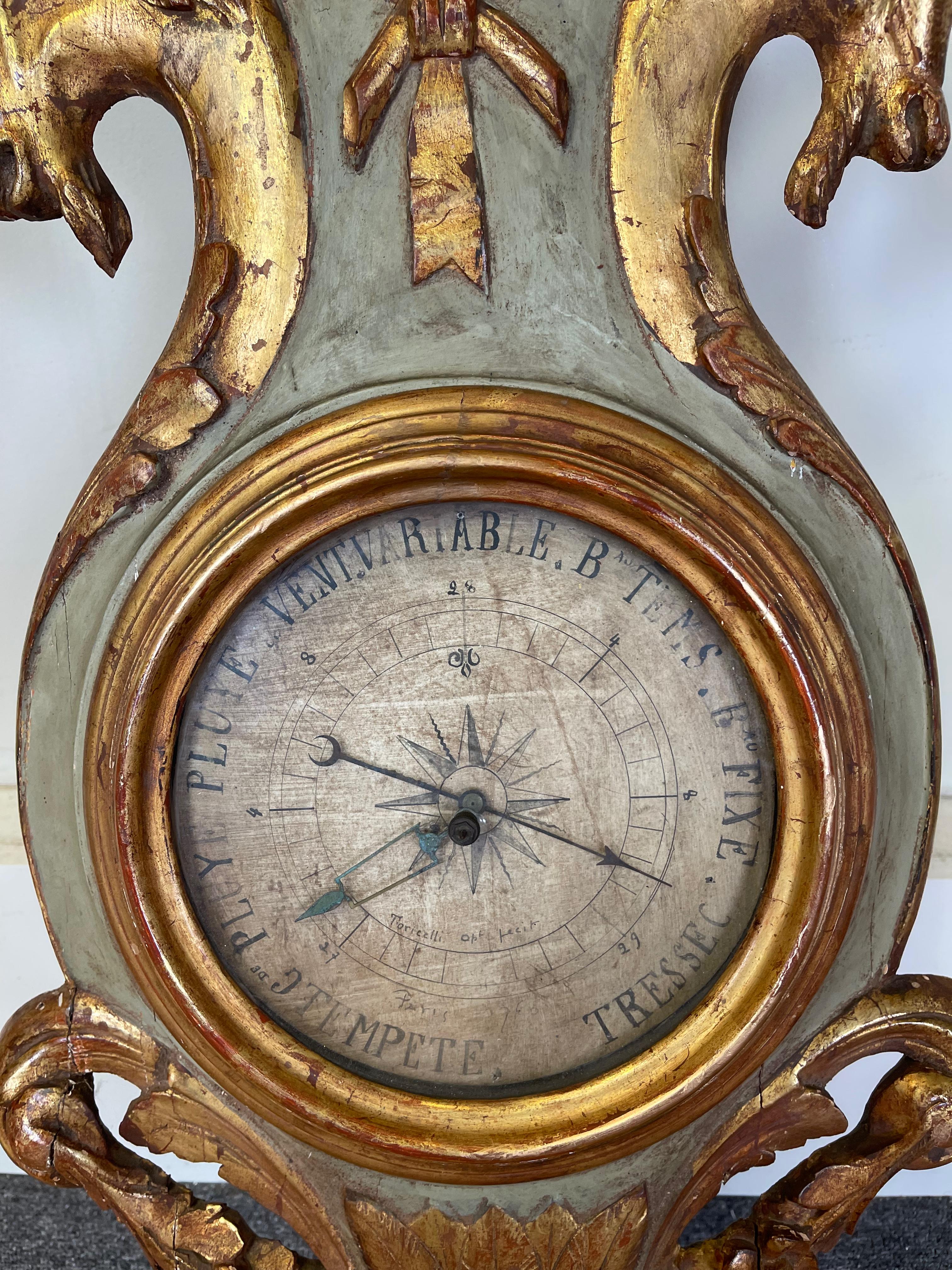 Late 18th Century French Barometer 5