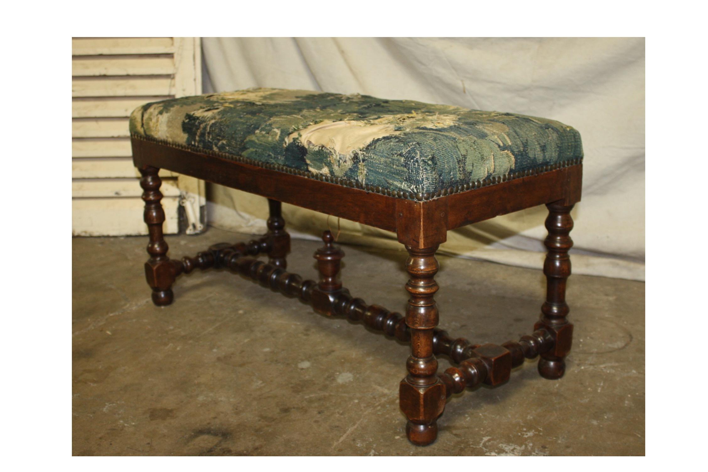 Late 18th Century French Bench In Good Condition For Sale In Stockbridge, GA