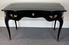 Late 18th Century French Black Lacquer Desk