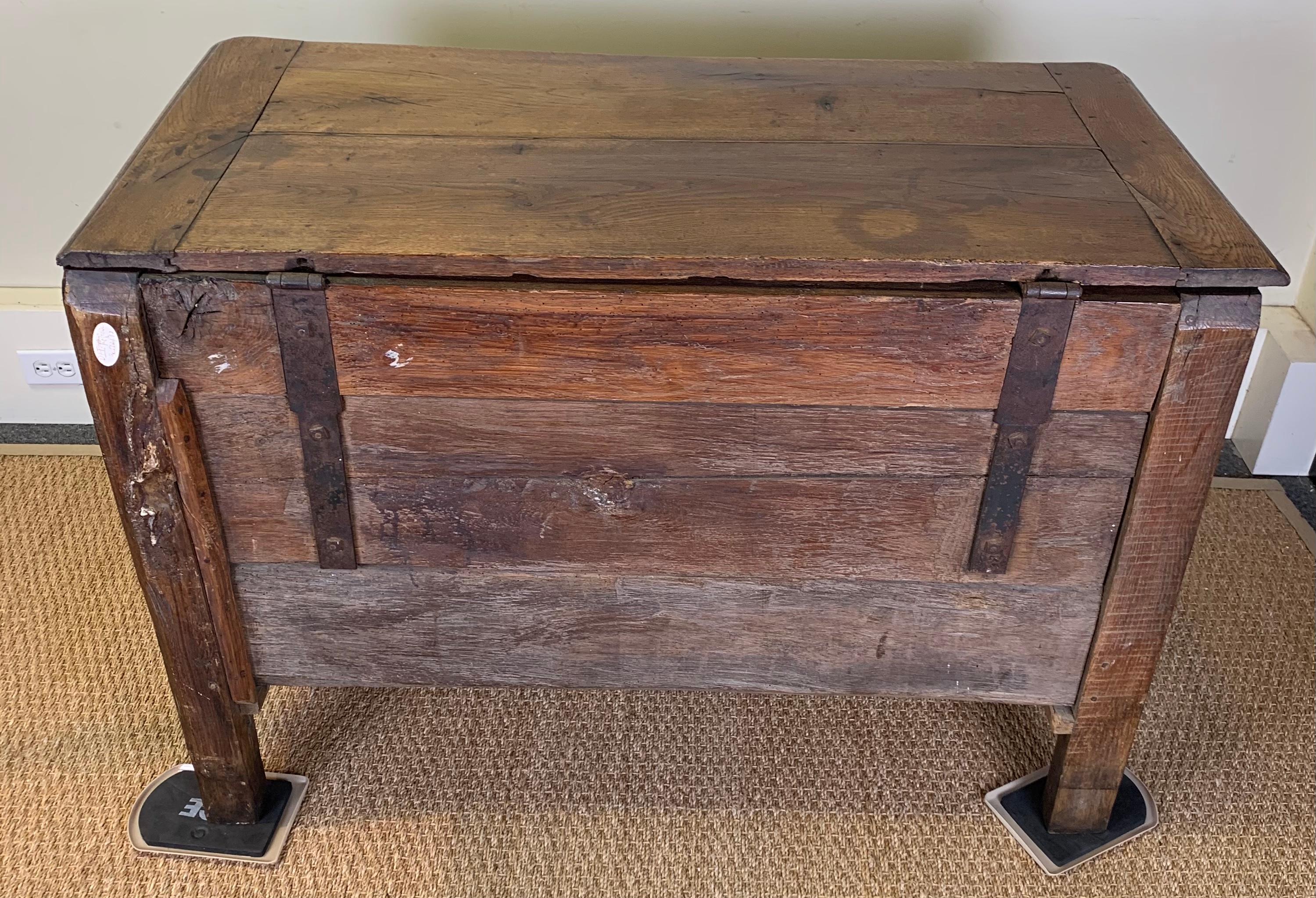 Late 18th Century French Blanket Chest 8