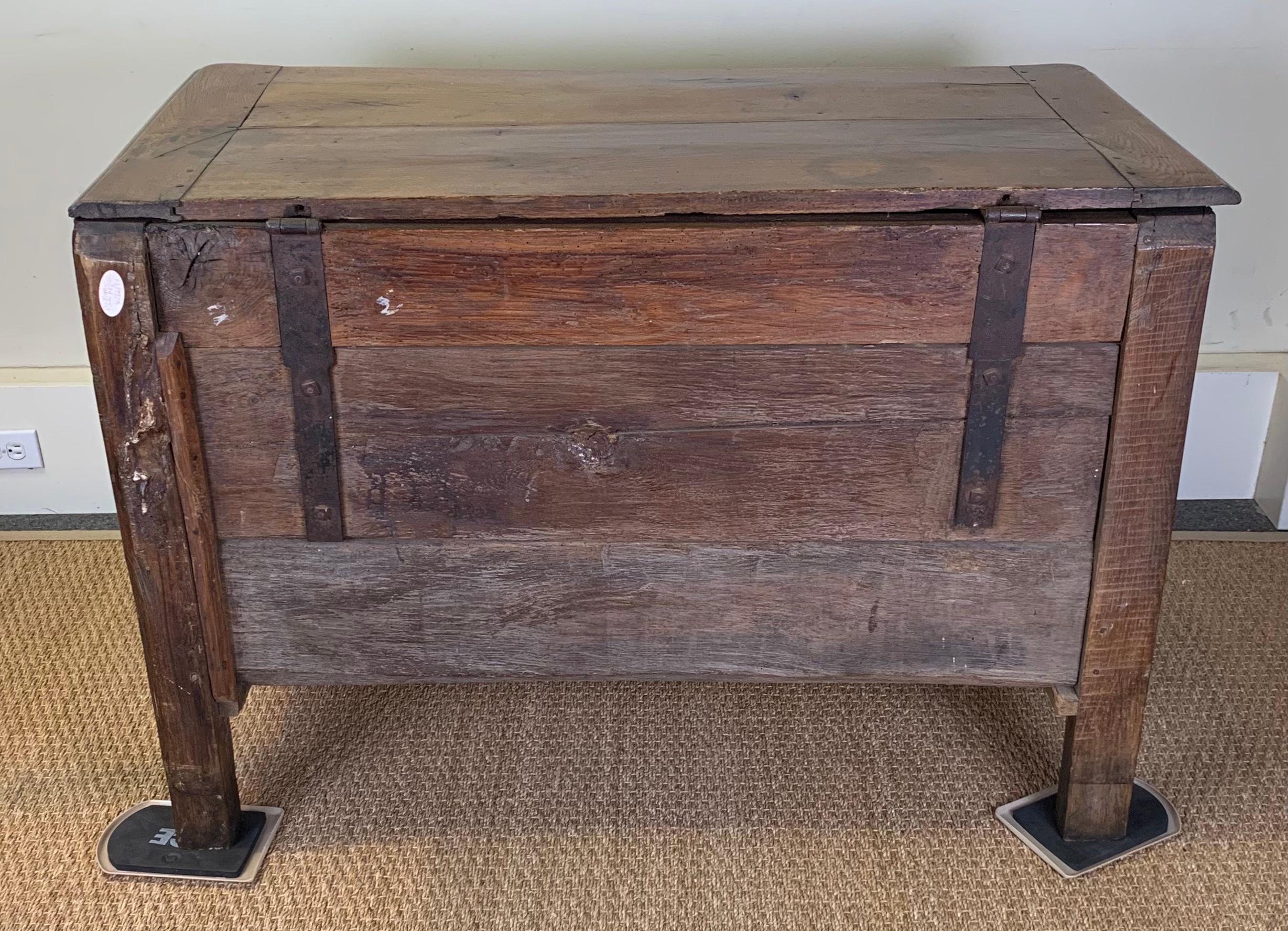Late 18th Century French Blanket Chest 9