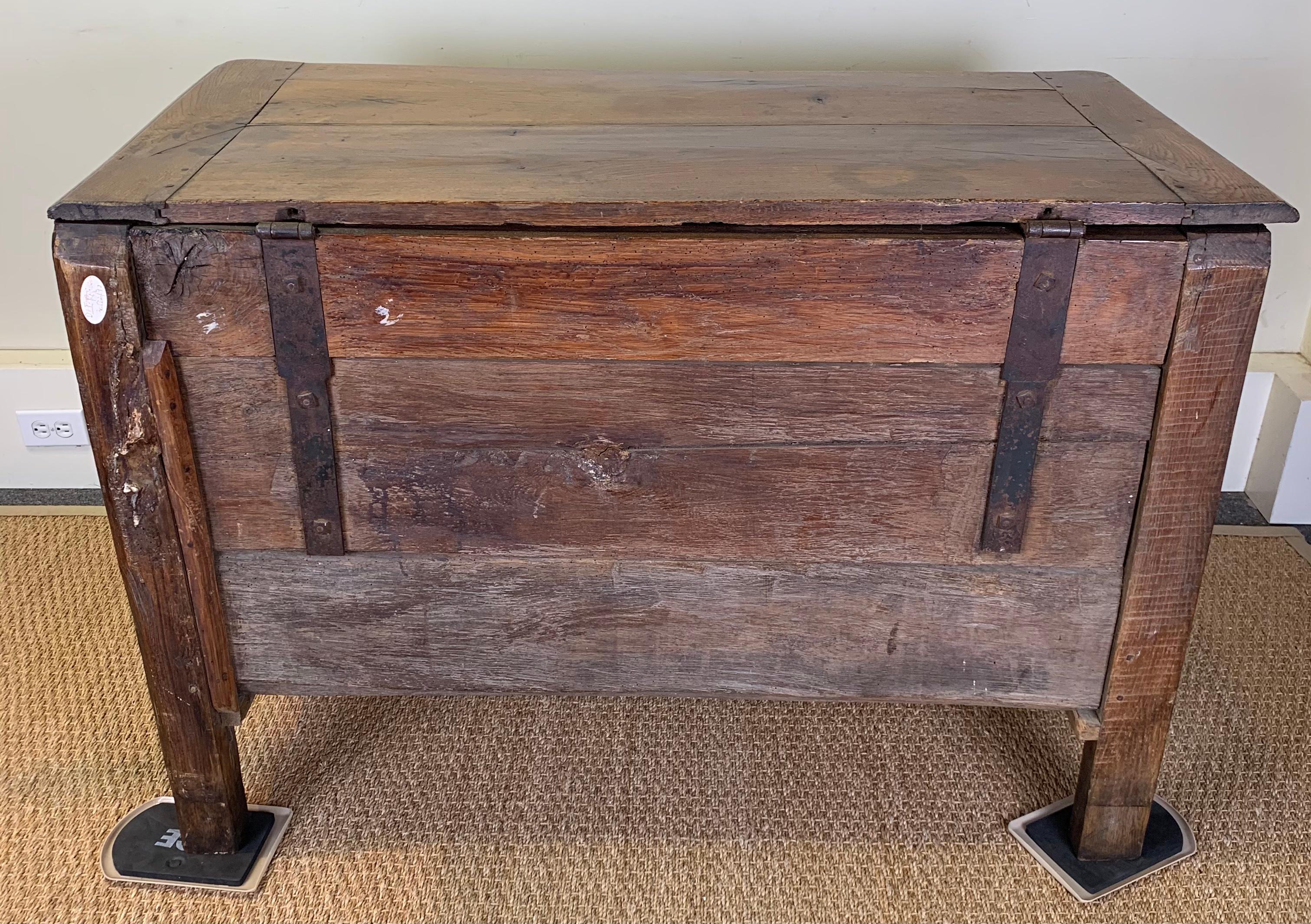 Late 18th Century French Blanket Chest 10