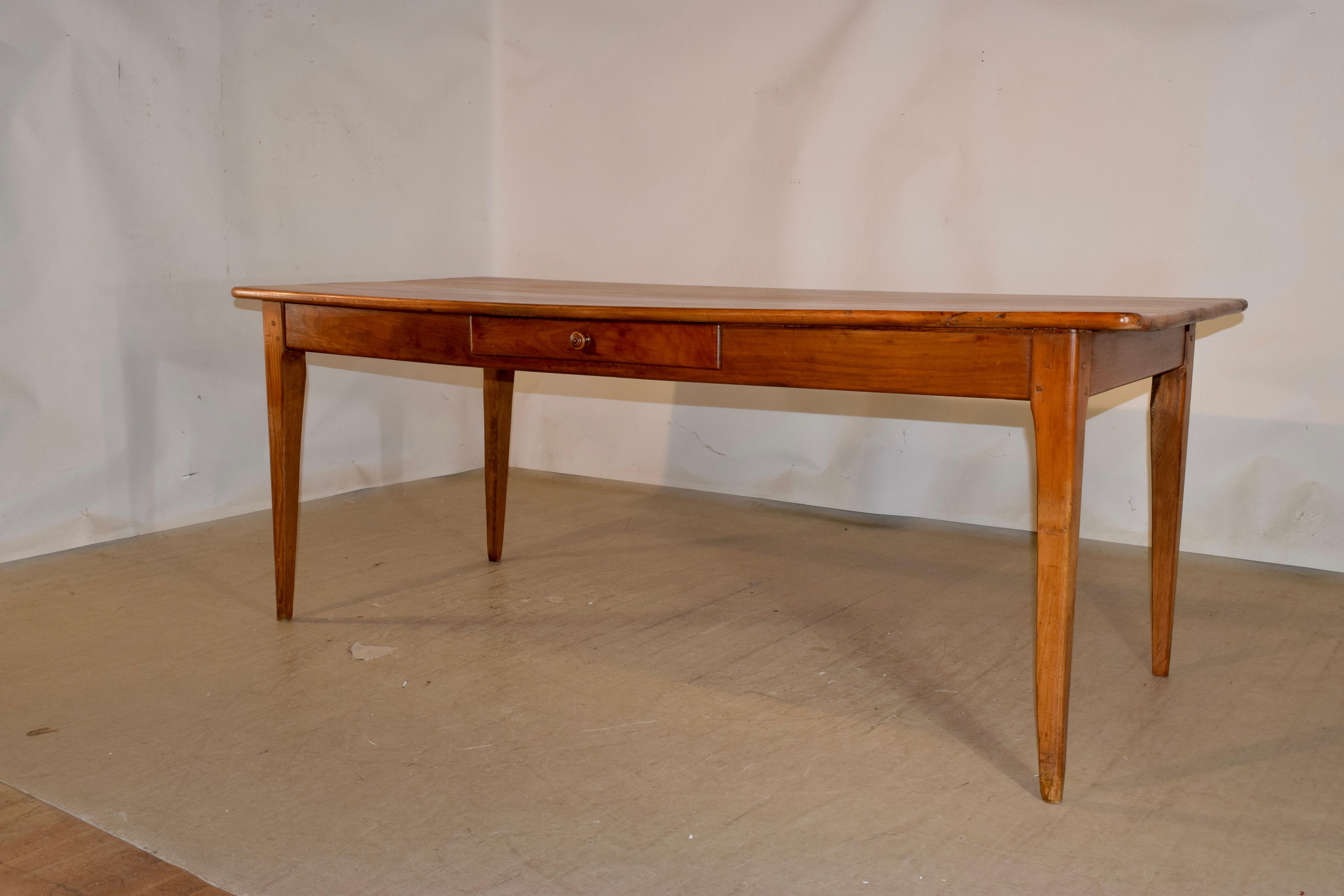 Late 18th Century French Cherry Farm Table 1