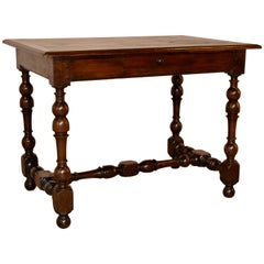 Late 18th Century French Chestnut Table Antique Late 18th Century French Chestnut Table