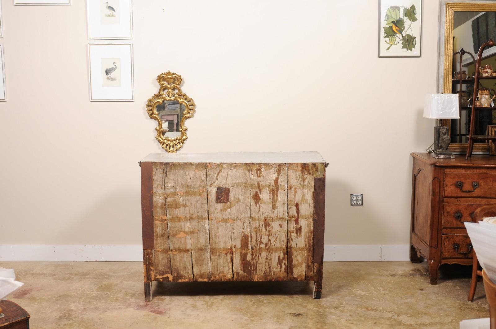 Late 18Th Century French Commode Chest of Drawers Painted For Sale 1