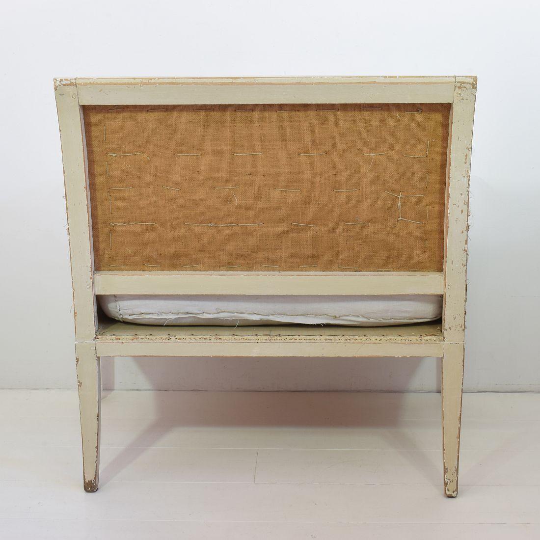 18th Century and Earlier Late 18th Century French Directoire Canape Settee Marquis