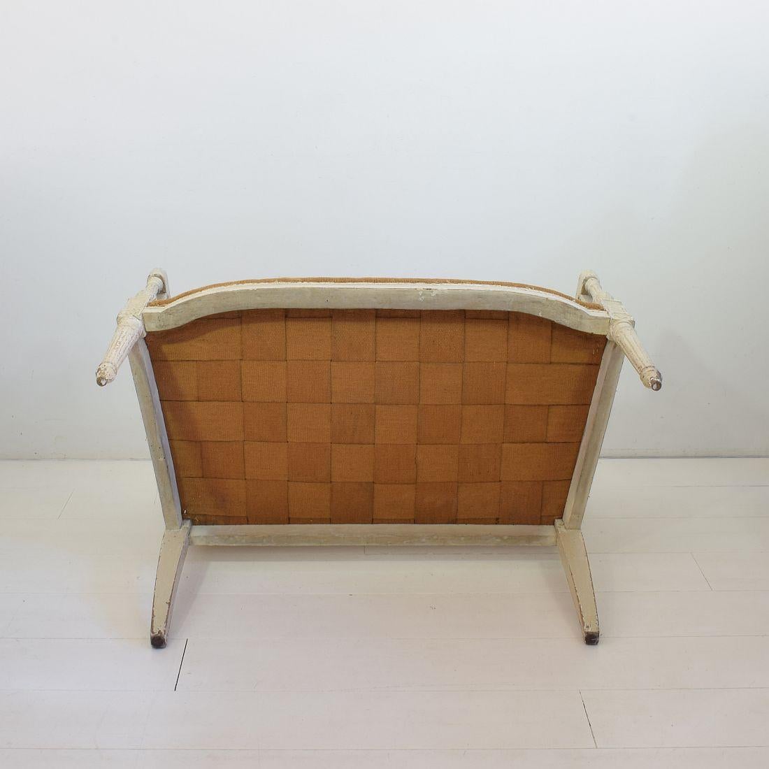Late 18th Century French Directoire Canape Settee Marquis 2