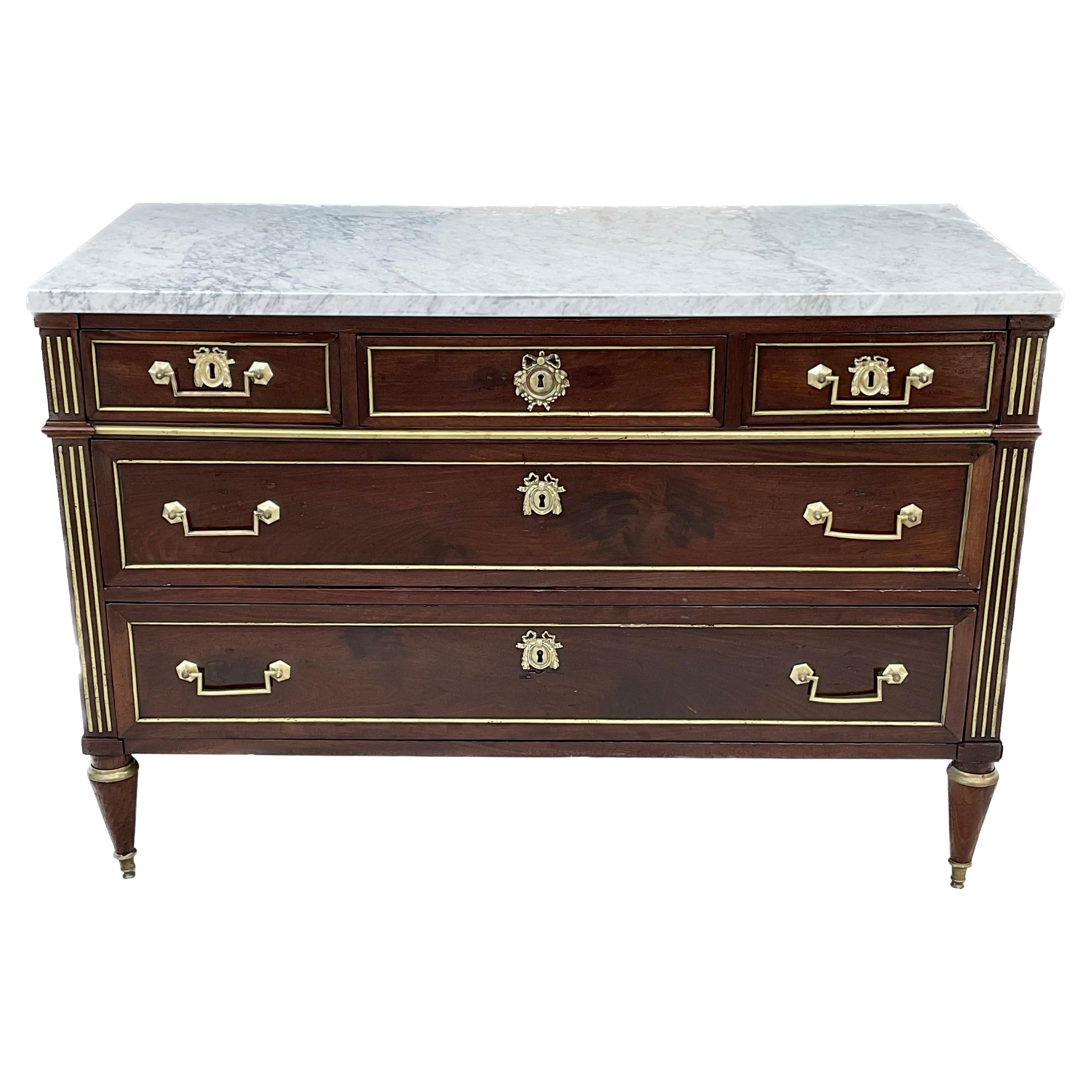 Late 18th Century French Directoire Chest For Sale