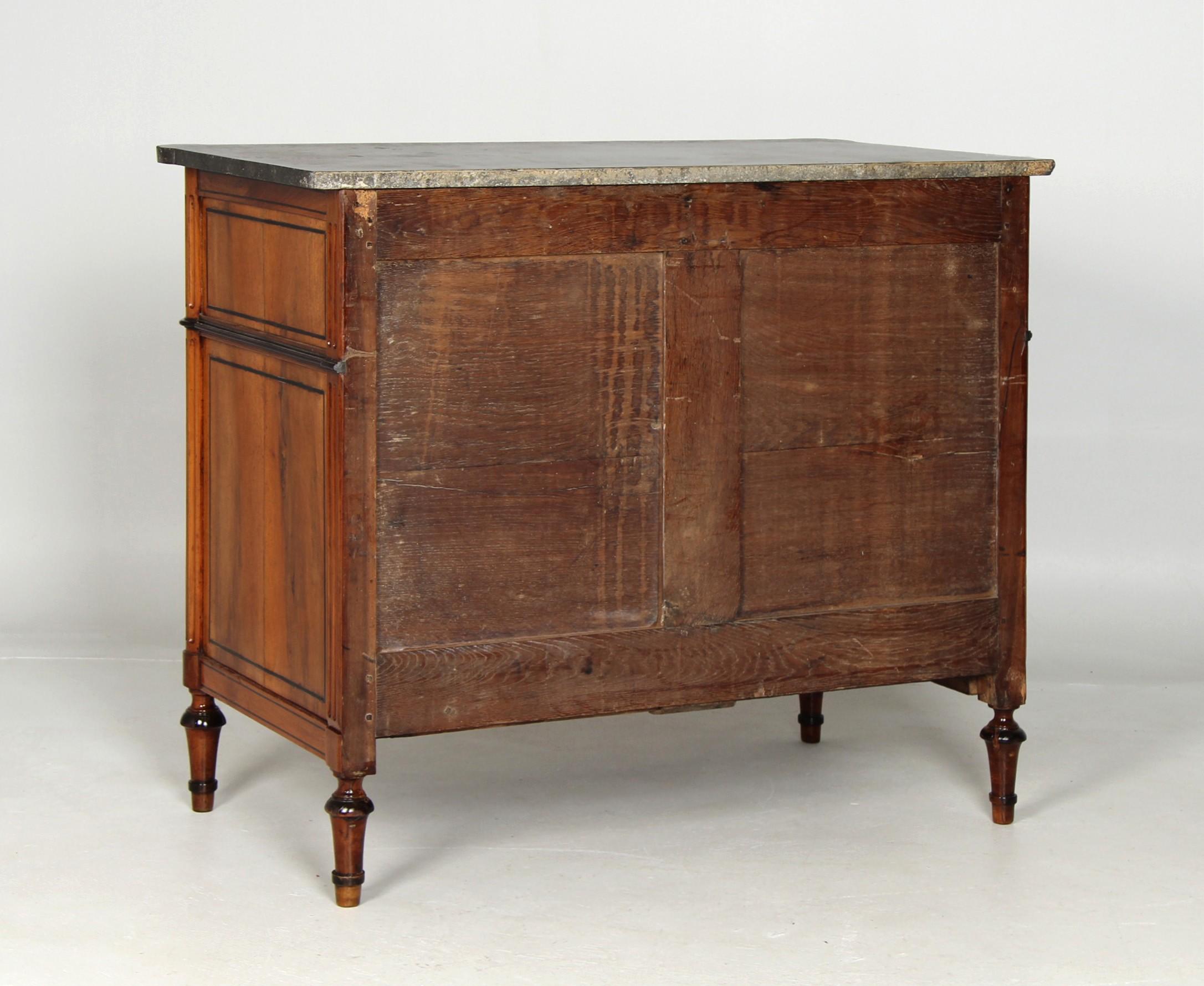 Commode Directoire de la fin du XVIIIe siècle avec compartiment secrétaire en vente 8