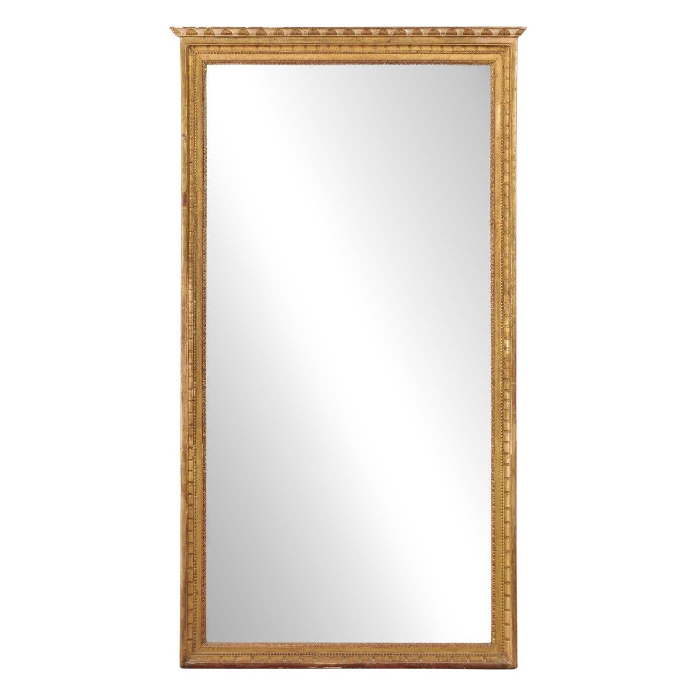 Miroir en bois doré Directoire de la fin du XVIIIe siècle ca. 1795