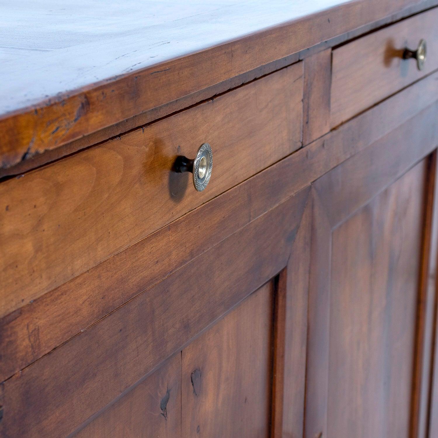 Late 18th Century French Directoire Period Cherry Enfilade Buffet 6