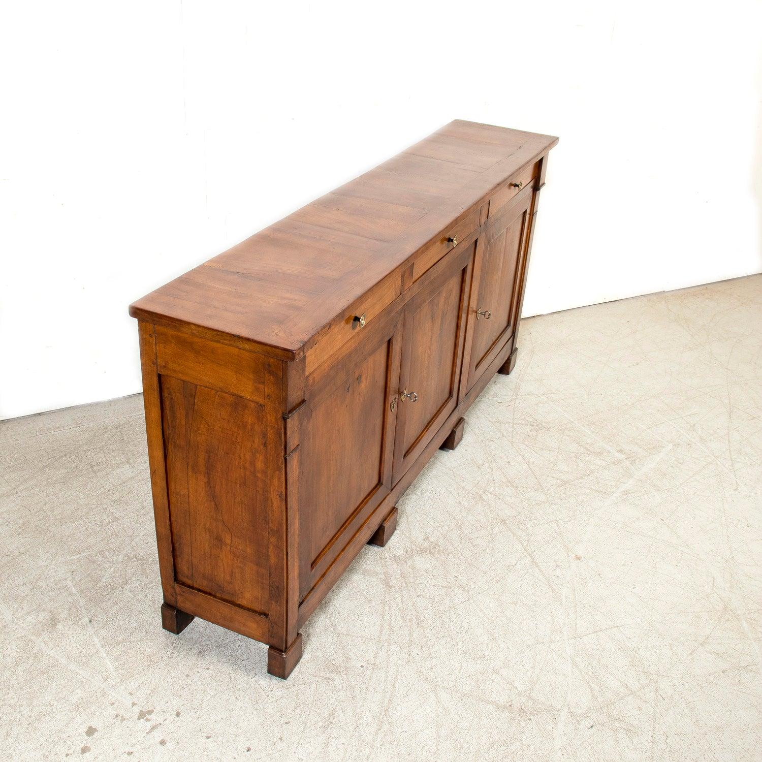 Late 18th Century French Directoire Period Cherry Enfilade Buffet 8
