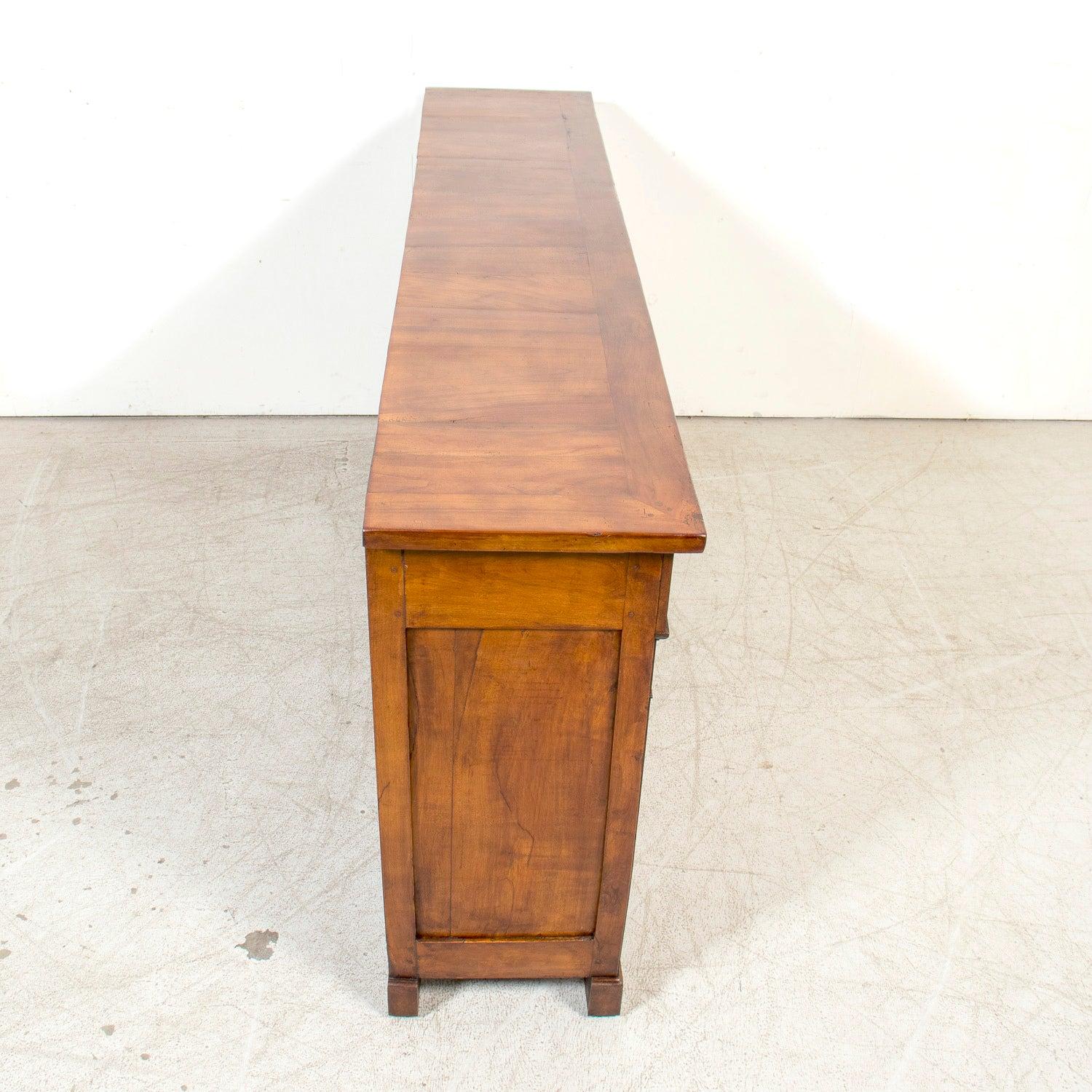 Late 18th Century French Directoire Period Cherry Enfilade Buffet 12
