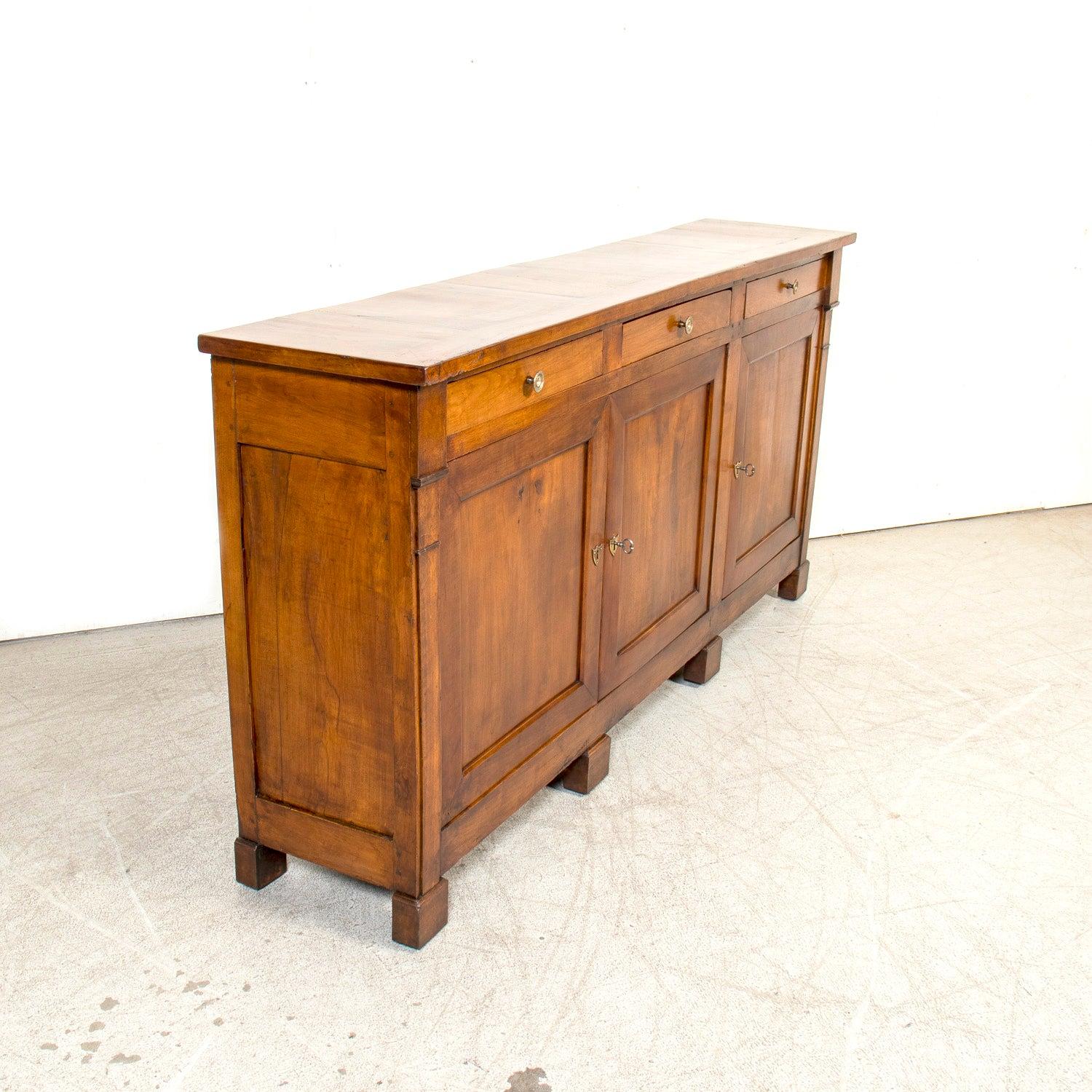Late 18th Century French Directoire Period Cherry Enfilade Buffet 3