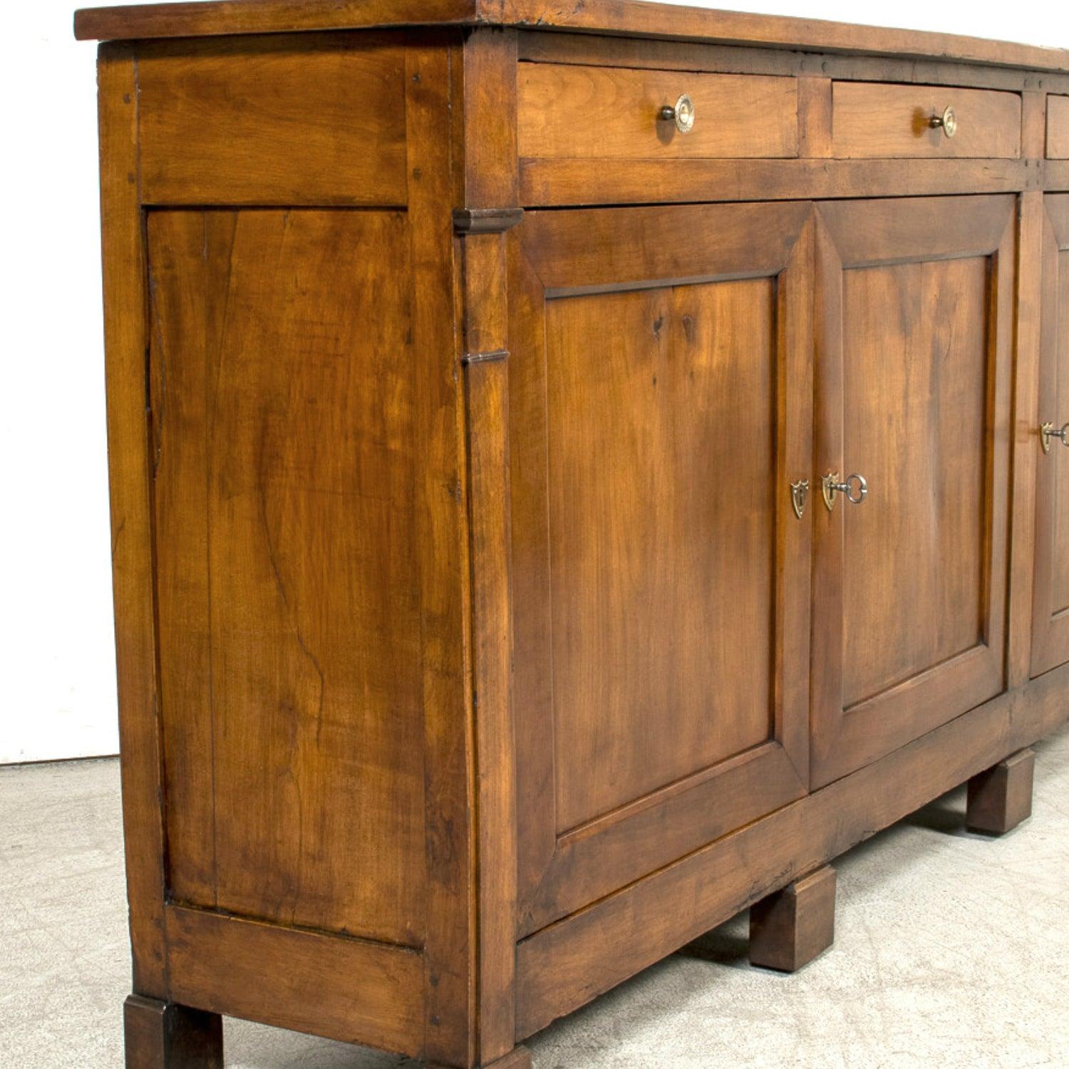 Late 18th Century French Directoire Period Cherry Enfilade Buffet 5