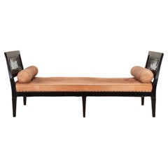 Late 18th Century French Ebonised Daybed