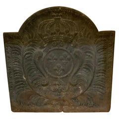 Late 18th Century French Fireback