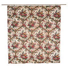 Late 18th Century French 'Hartmann et Fils' Cotton Quilt