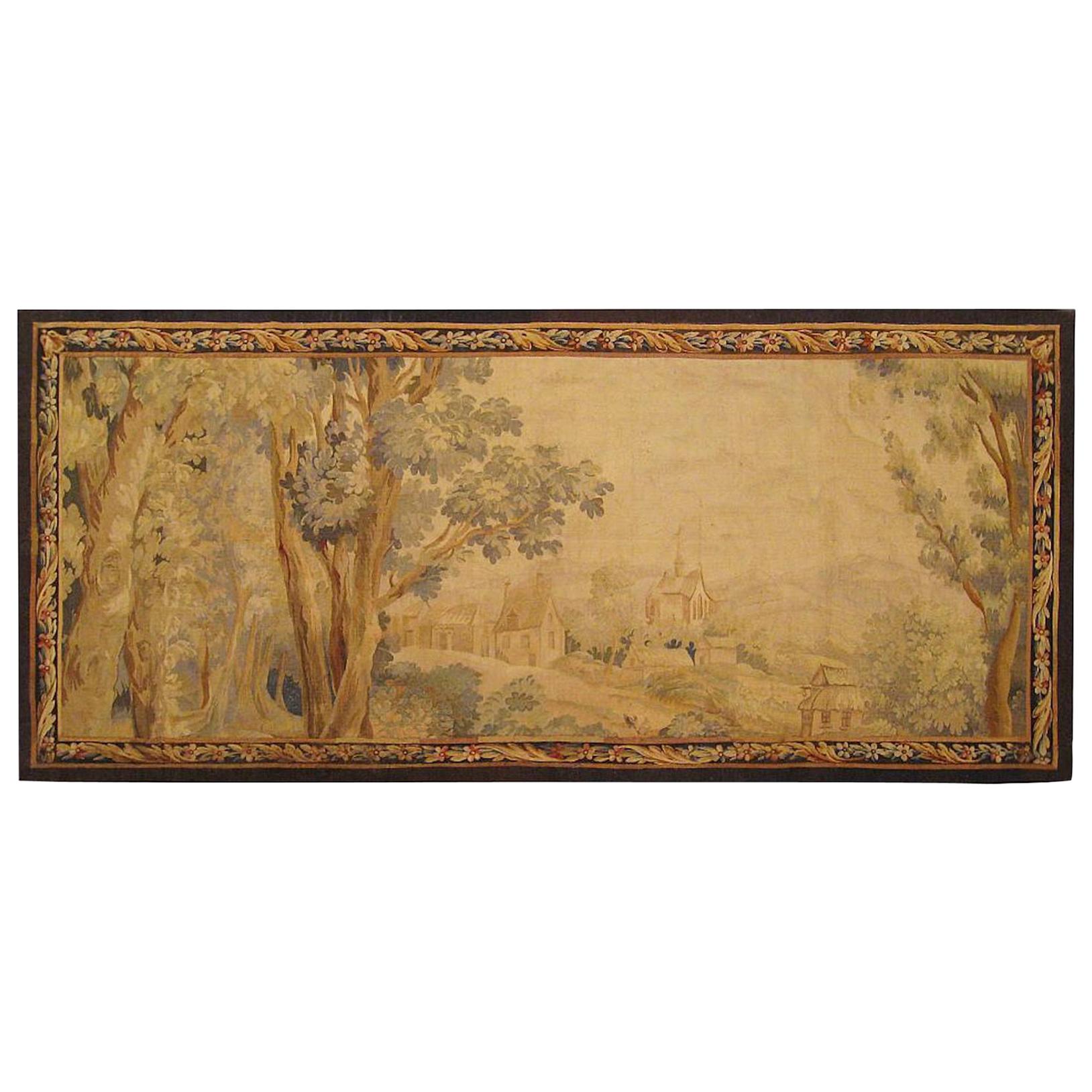 Late 18th Century French Landscape Tapestry