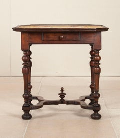 Late 18th Century French Louis XIII Revival Walnut Games Table