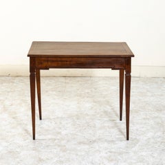 Late 18th Century French Louis XVI Period Walnut Money Changer's Table