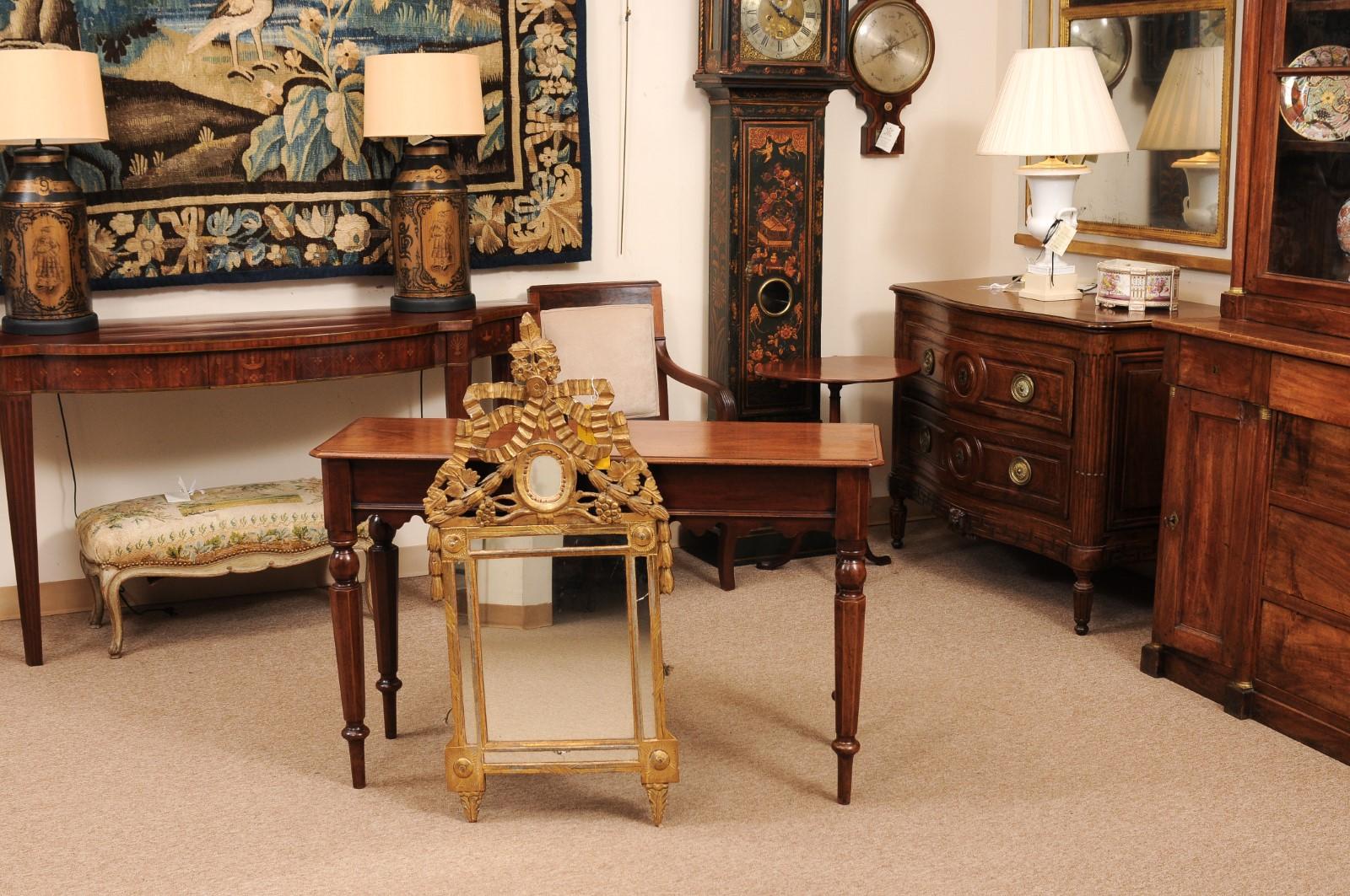 Spätes 18. Jahrhundert Französisch Louis XVI provenzalischen Giltwood Spiegel im Angebot 7