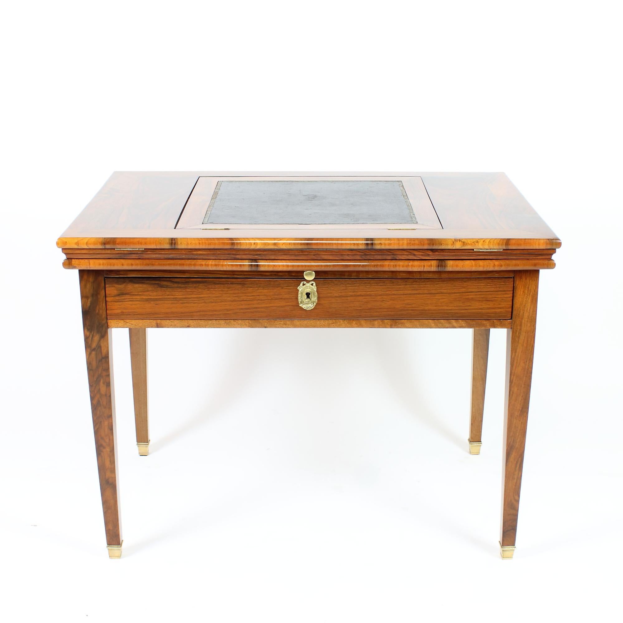 Late 18th Century French Louis XVI Walnut Architect's Table or Table Tronchin 2