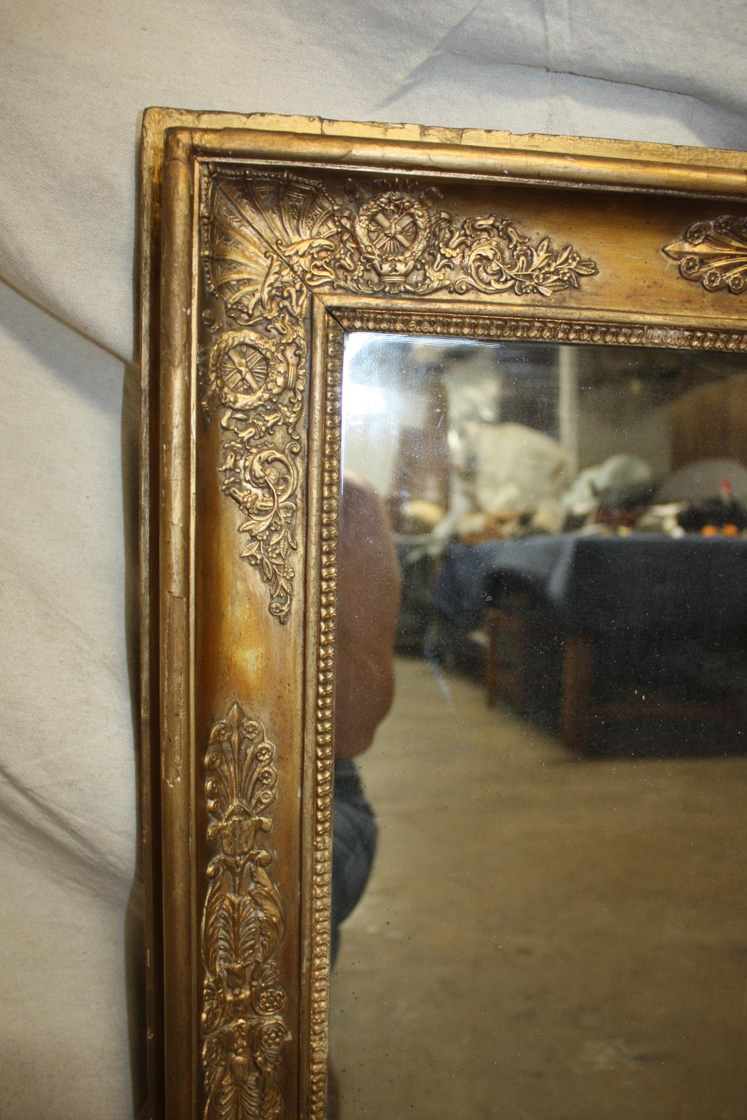 Late 18th Century French Mirror For Sale 1