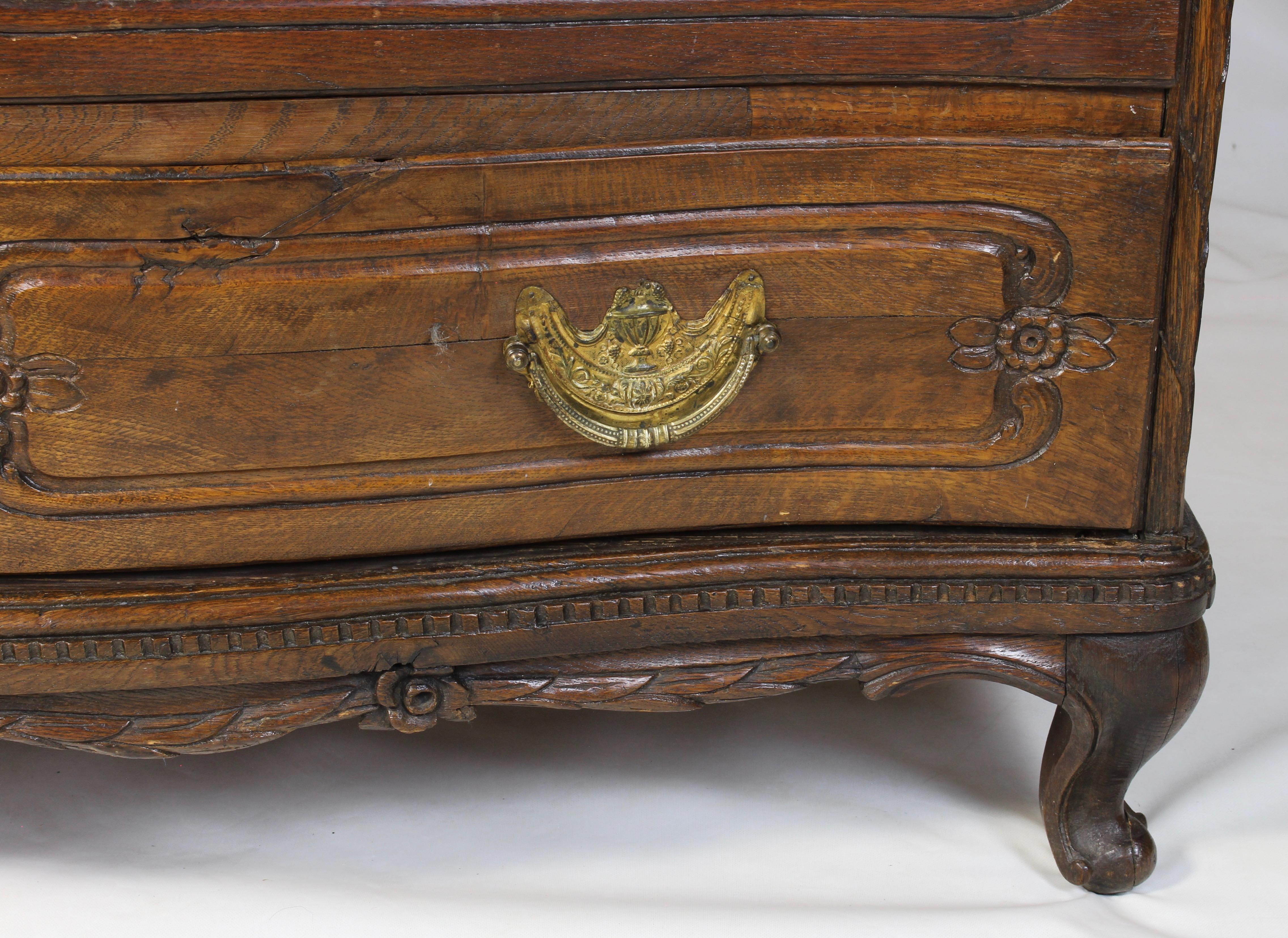 Late 18th Century French Oak Commode 8