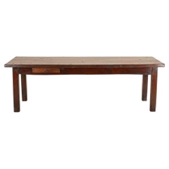 Late 18th Century French Oak Farmhouse Table