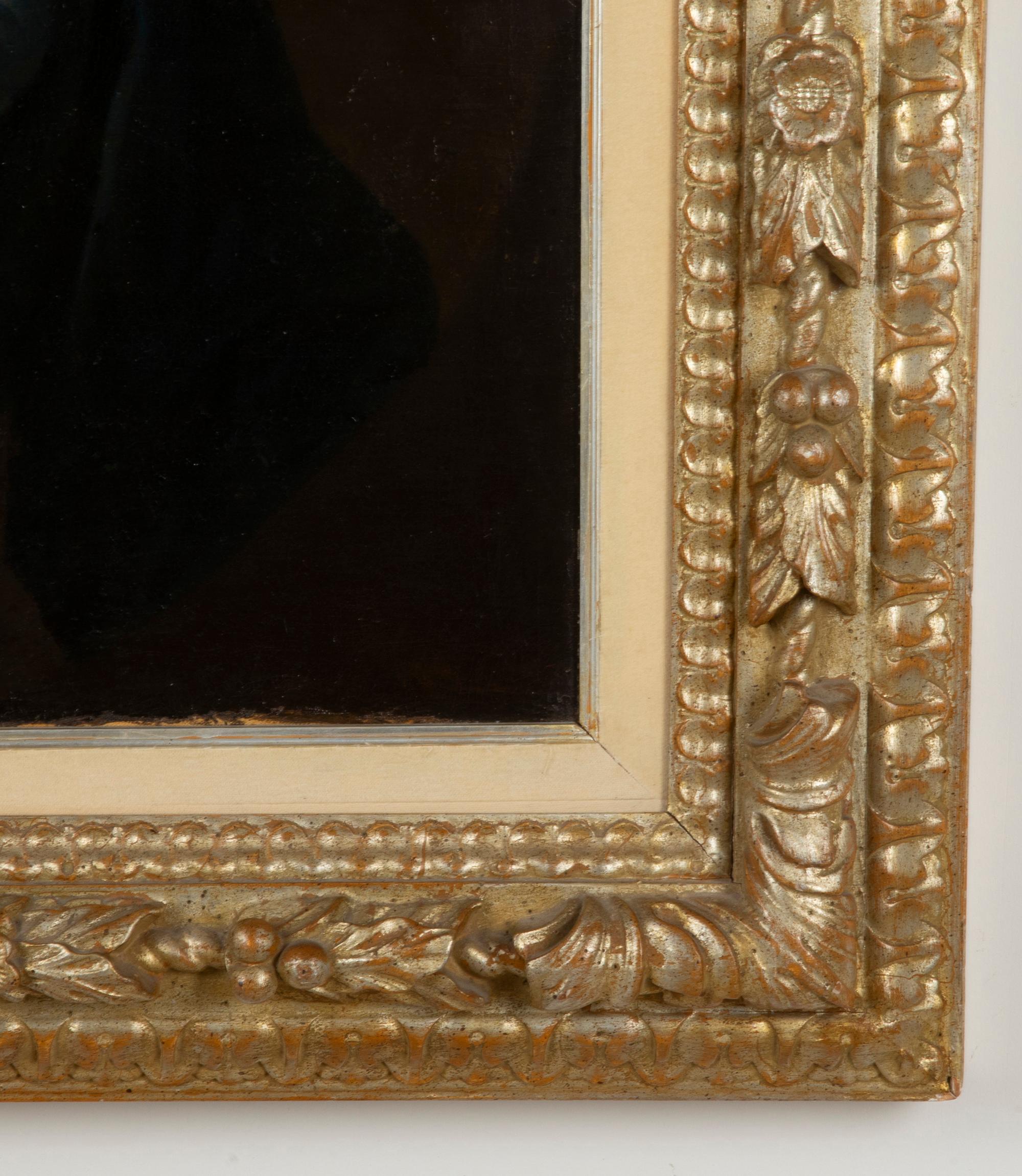 Late 18th Century French Oil on Canvas Portrait of a Lady For Sale at ...