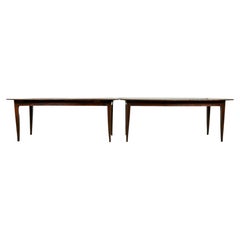 Late 18th Century French Provincial Oak Long Communal Dining Table
