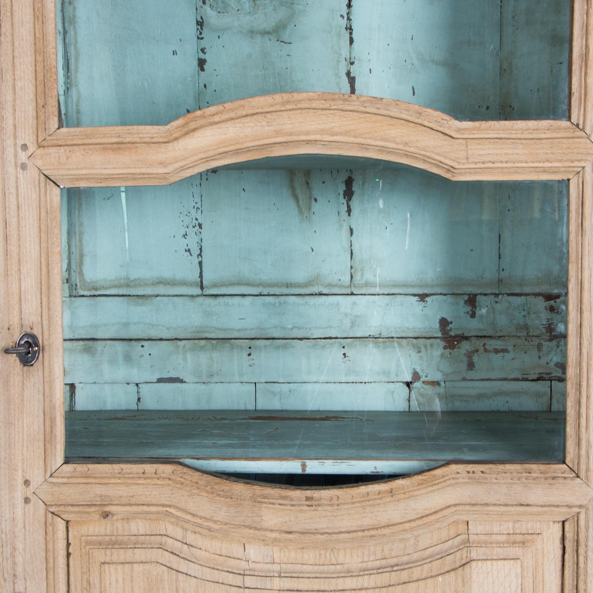 Late 18th Century French Provincial Two-Door China Cabinet 5