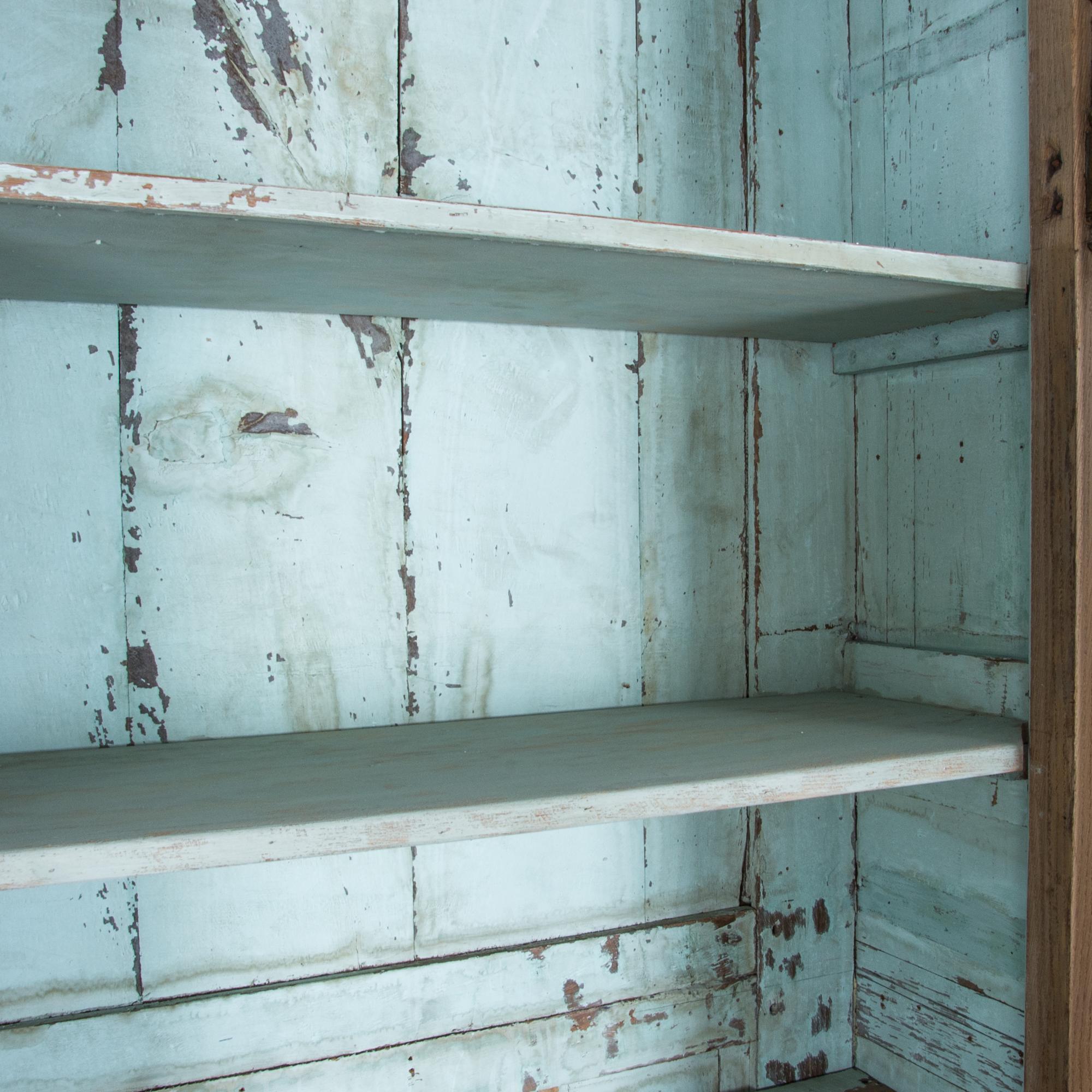 Late 18th Century French Provincial Two-Door China Cabinet 1