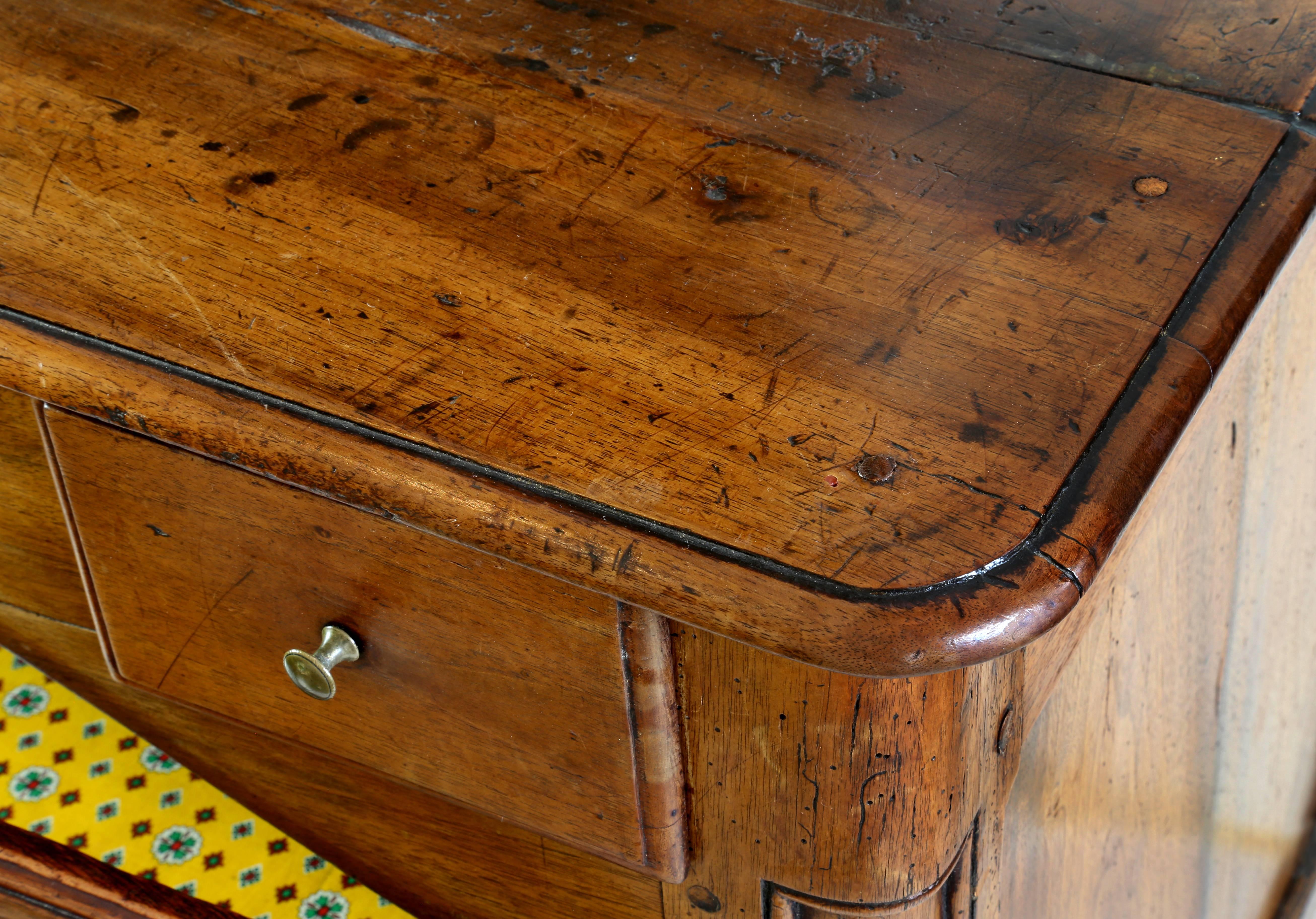 Late 18th Century French Provincial Walnut Sideboard For Sale 3