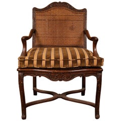 Late 18th Century French Regence Carved Chair