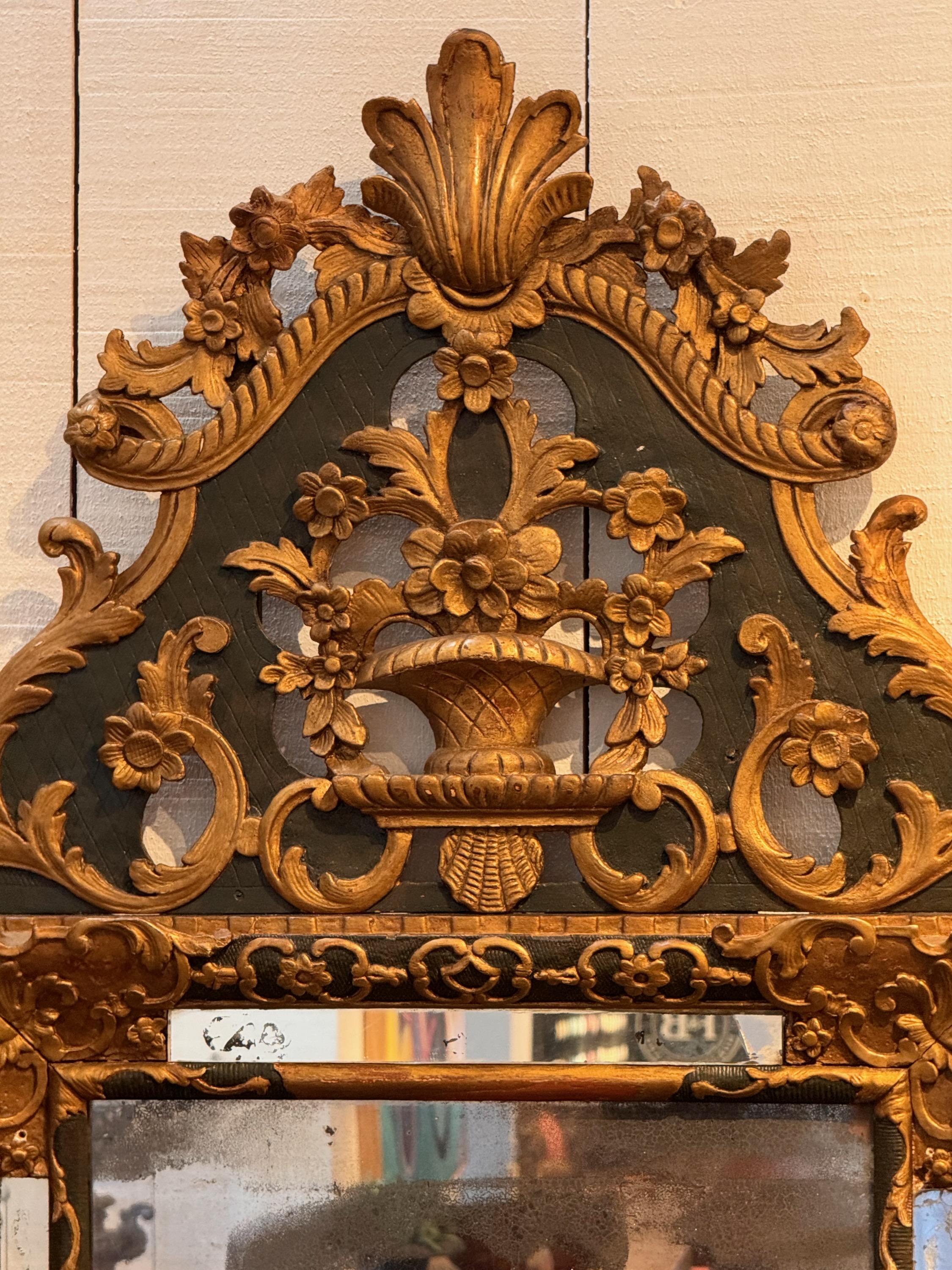 XVIIIe siècle Miroir Regency français de la fin du 18e siècle en vente